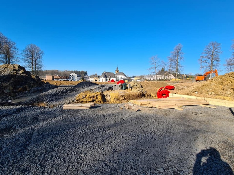 1er avril - Arrêt du chantier du musée