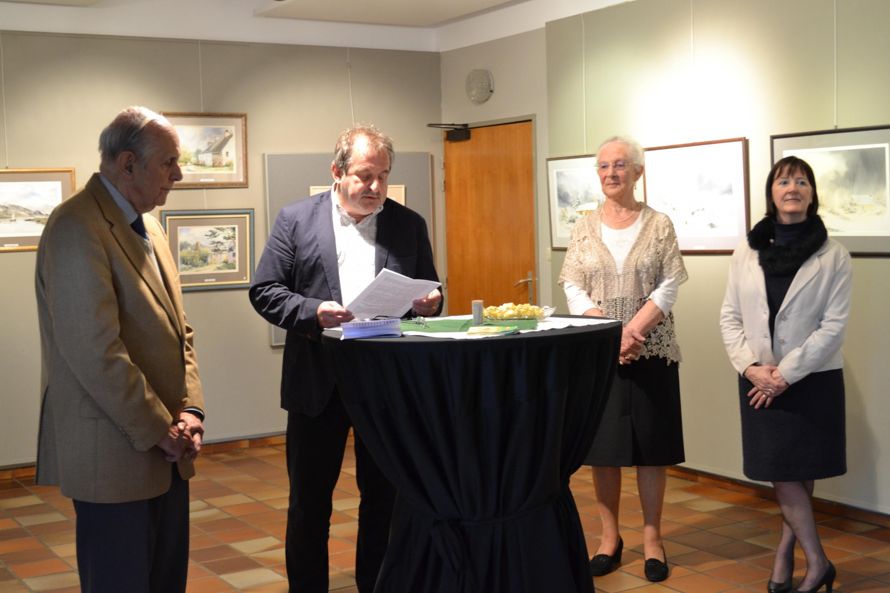 Exposition de Pierre Chariot au CCRT de Rossignol