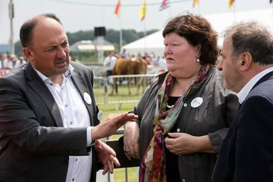 Foire agricole de Libramont : Visite en compagnie de notre ministre de la Santé