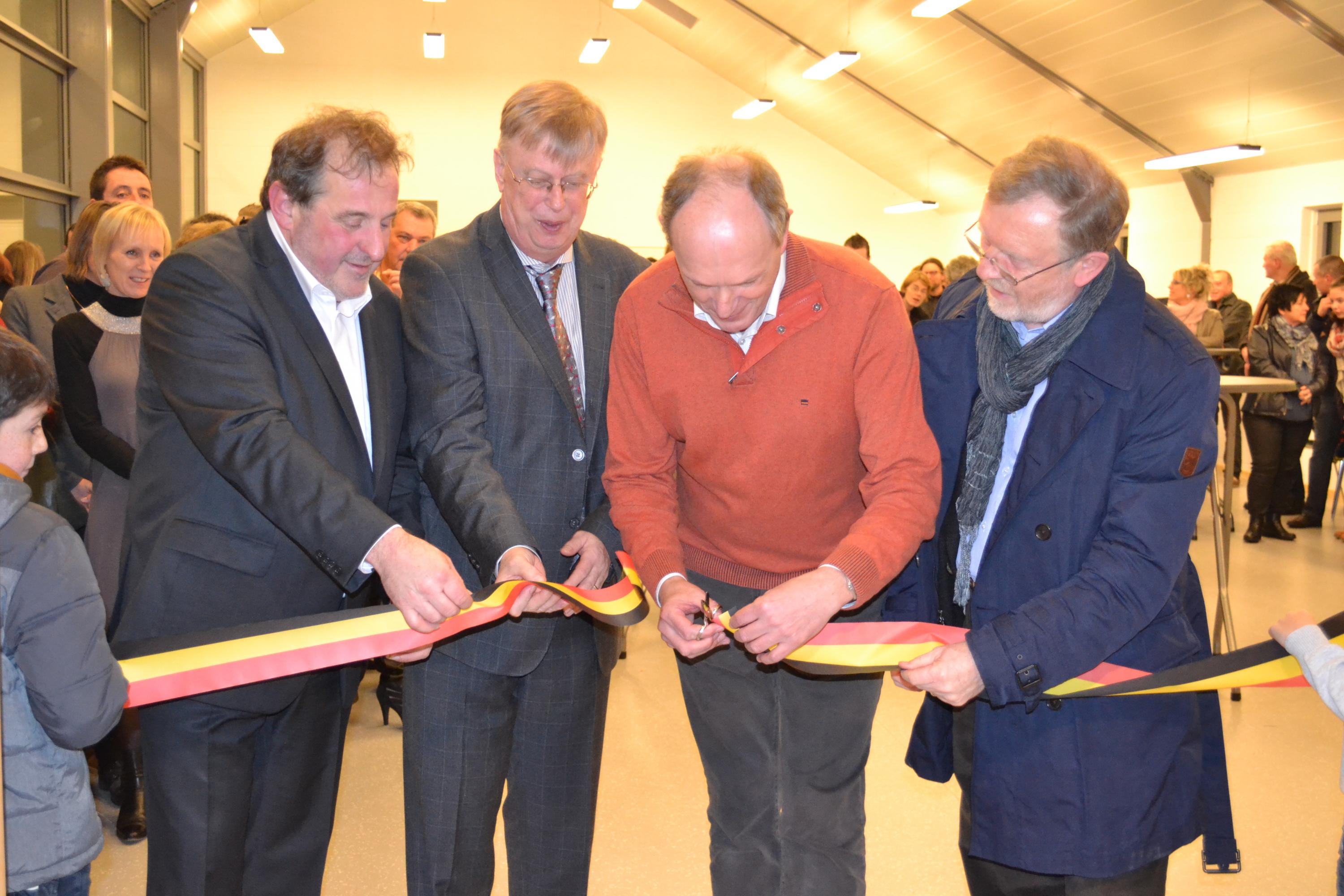 Inauguration de l'école de Rossignol