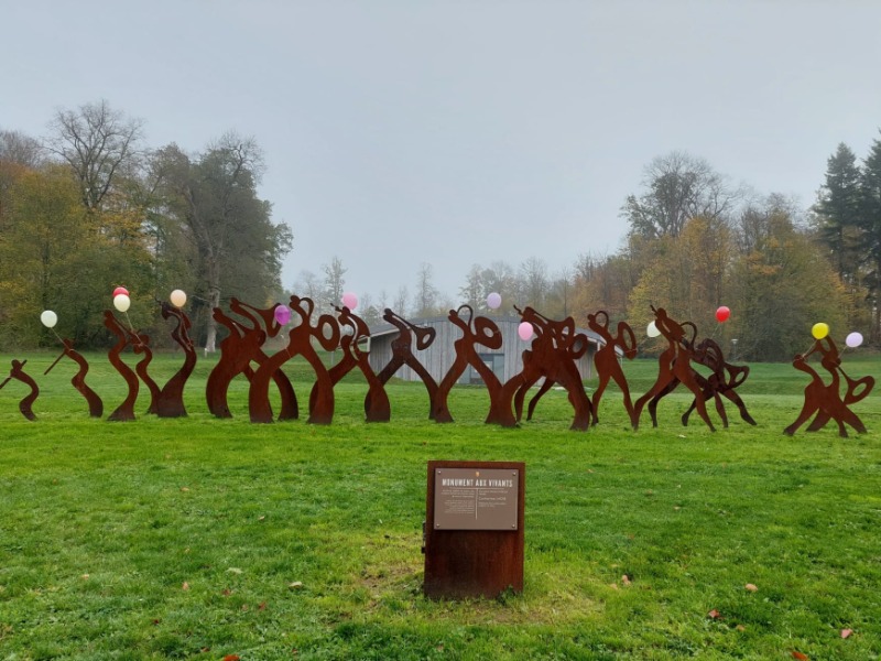 Inauguration du Monument aux Vivants