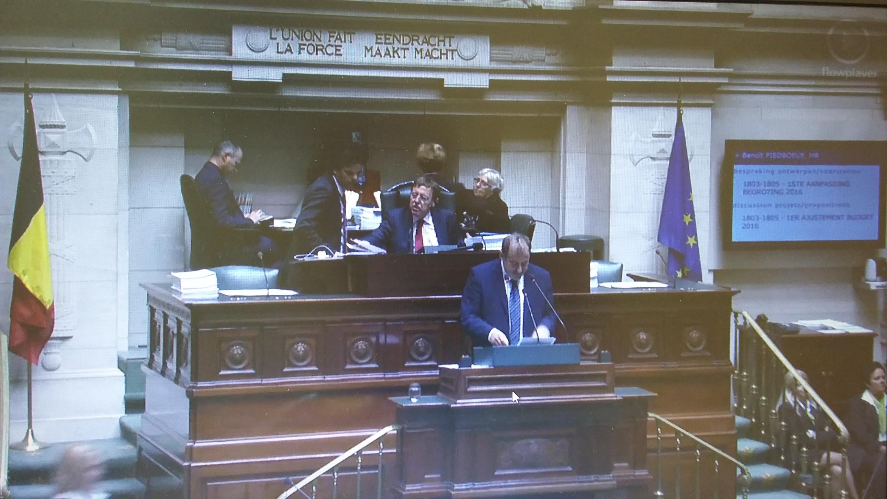 Intervention sur le projet de loi de l'ajustement budgétaire 2016