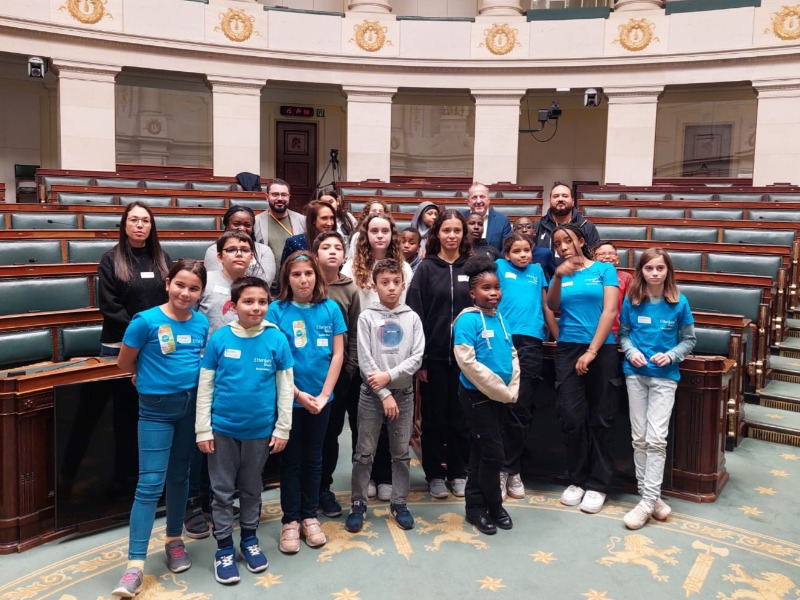 Place aux Enfants : visite du parlement fédéral