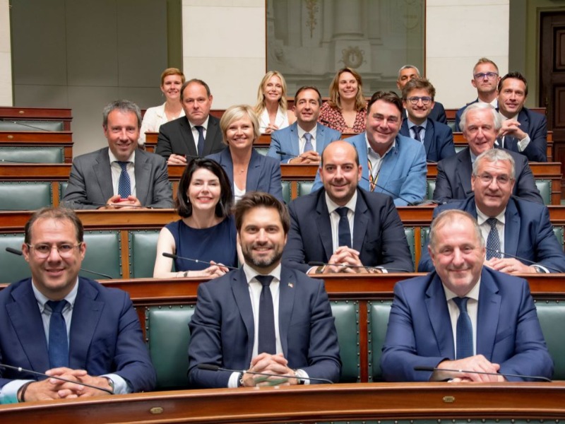 Prestation de serment à la Chambre des Représentants